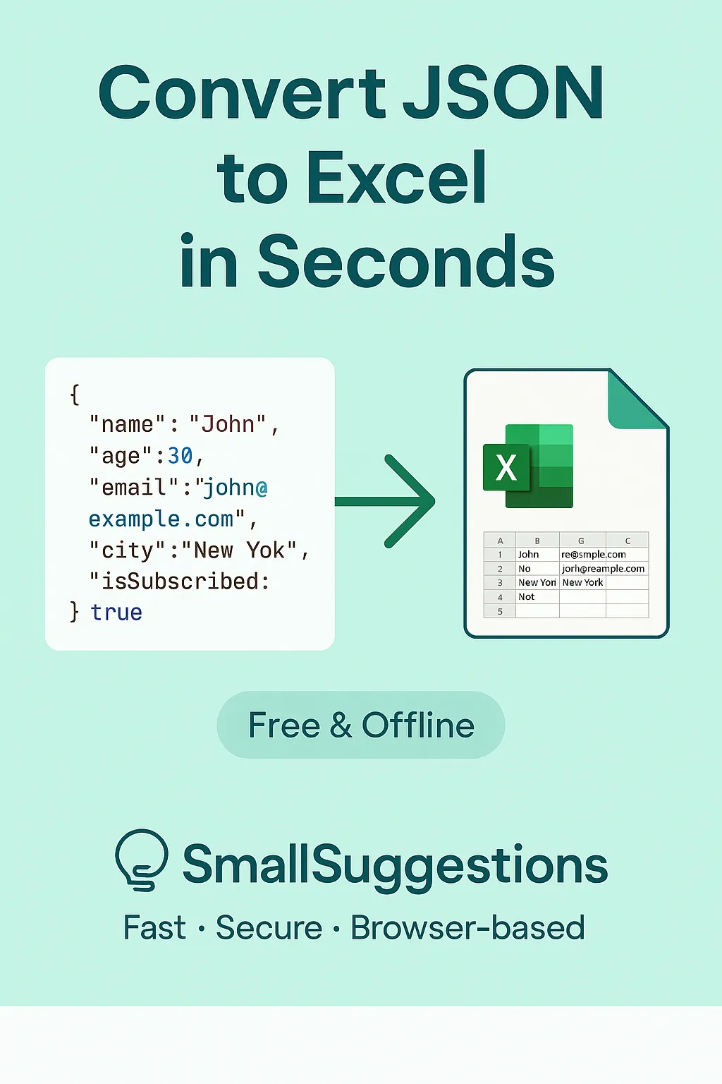 How To Open JSON File in Excel