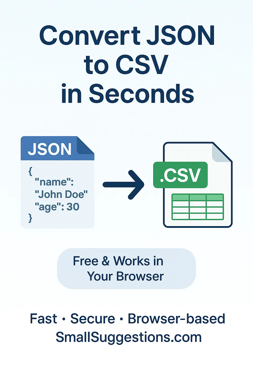 How to Convert JSON to CSV
